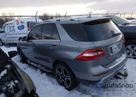 2014 Mercedes-Benz Ml 350 Bluetec 4Matic из США, поврежденный, VIN 4JGDA2EB5EA416076